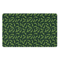 Green Chili Peppers Pattern Print Polyester Doormat