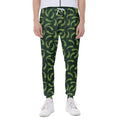 Green Chili Peppers Pattern Print Joggers
