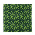 Green Chili Peppers Pattern Print Silk Bandana