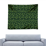 Green Chili Peppers Pattern Print Tapestry