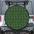 Green Chili Peppers Pattern Print Tire Cover