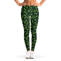 Green Chili Peppers Pattern Print Women's Leggings