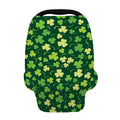 Green Clover Saint Patrick's Day Print Baby Seat Cover