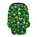 Green Clover Saint Patrick's Day Print Baby Seat Cover