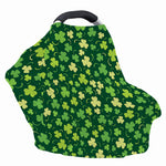 Green Clover Saint Patrick's Day Print Baby Seat Cover