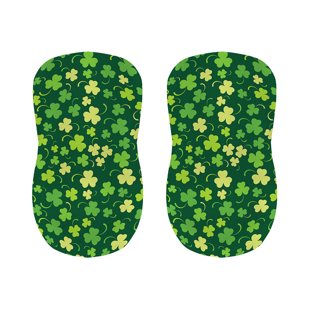 Green Clover Saint Patrick's Day Print Bar Stool Covers
