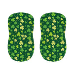 Green Clover Saint Patrick's Day Print Bar Stool Covers
