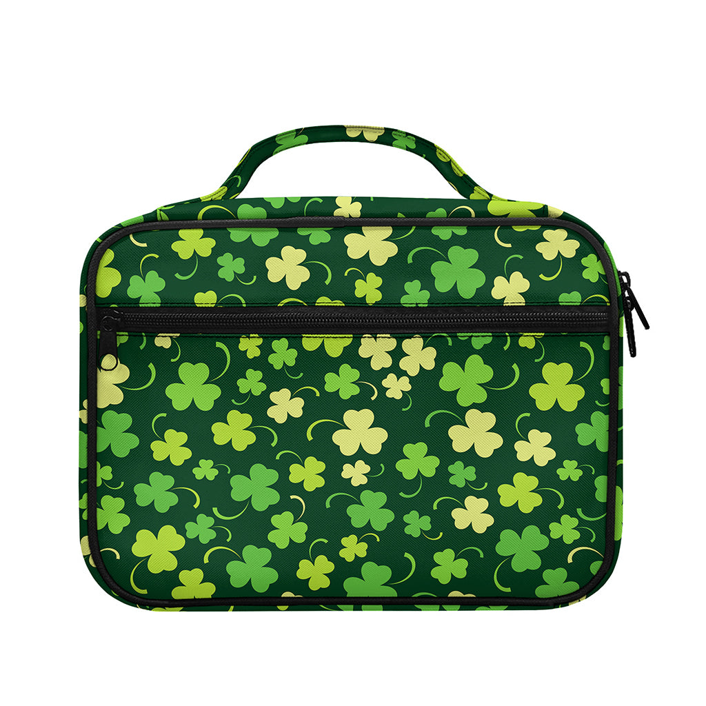 Green Clover Saint Patrick's Day Print Briefcase Bible Bag