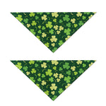 Green Clover Saint Patrick's Day Print Dog Bandana