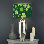 Green Clover Saint Patrick's Day Print Drum Lamp Shade