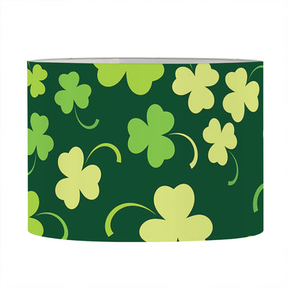 Green Clover Saint Patrick's Day Print Drum Lamp Shade