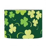 Green Clover Saint Patrick's Day Print Drum Lamp Shade
