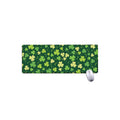 Green Clover Saint Patrick's Day Print Extended Mouse Pad