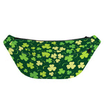 Green Clover Saint Patrick's Day Print Fanny Pack