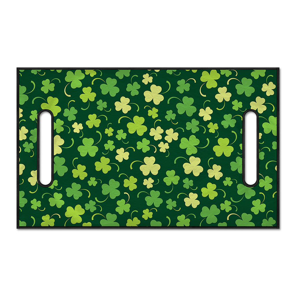 Green Clover Saint Patrick's Day Print Golf Cart Seat Cover