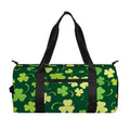 Green Clover Saint Patrick's Day Print Gym Bag
