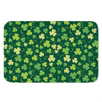 Green Clover Saint Patrick's Day Print Indoor Door Mat