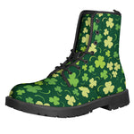 Green Clover Saint Patrick's Day Print Backpack