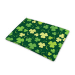 Green Clover Saint Patrick's Day Print Pet Cooling Mat Cover