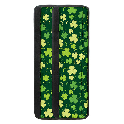 Green Clover Saint Patrick's Day Print Refrigerator Handle Covers