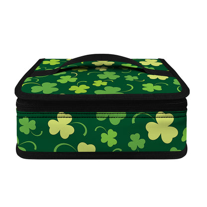 Green Clover Saint Patrick's Day Print Small Lunch Bag