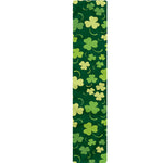Green Clover Saint Patrick's Day Print Table Runner