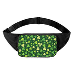Green Clover Saint Patrick's Day Print Waist Bag