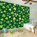 Green Clover Saint Patrick's Day Print Wall Sticker