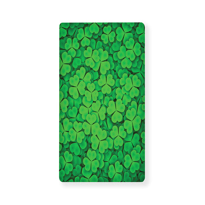 Green Clover St. Patrick's Day Print Baby Crib Sheet