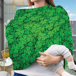 Green Clover St. Patrick's Day Print Baby Seat Cover