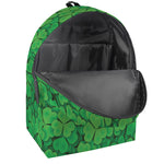 Green Clover St. Patrick's Day Print Backpack