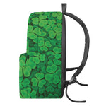 Green Clover St. Patrick's Day Print Backpack