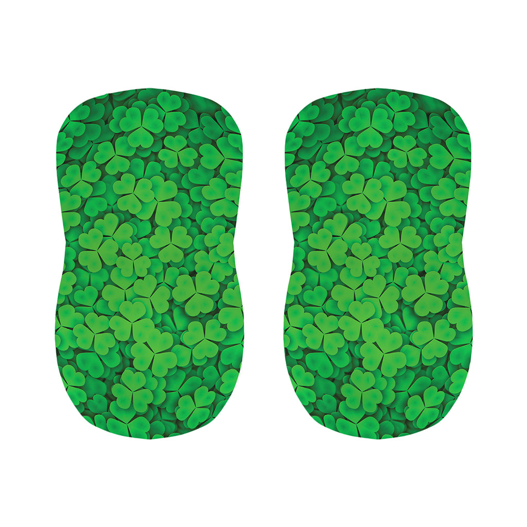Green Clover St. Patrick's Day Print Bar Stool Covers
