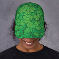 Green Clover St. Patrick's Day Print Baseball Cap