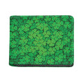 Green Clover St. Patrick's Day Print Bifold Wallet