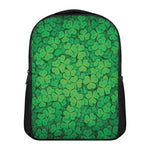 Green Clover St. Patrick's Day Print Casual Backpack