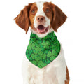 Green Clover St. Patrick's Day Print Dog Bandana