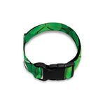 Green Clover St. Patrick's Day Print Dog Collar