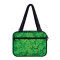 Green Clover St. Patrick's Day Print Double Strap Bible Bag