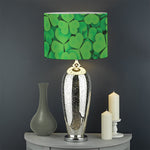 Green Clover St. Patrick's Day Print Drum Lamp Shade