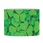 Green Clover St. Patrick's Day Print Drum Lamp Shade