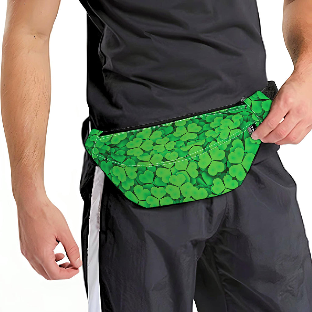 Green Clover St. Patrick's Day Print Fanny Pack