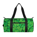 Green Clover St. Patrick's Day Print Gym Bag