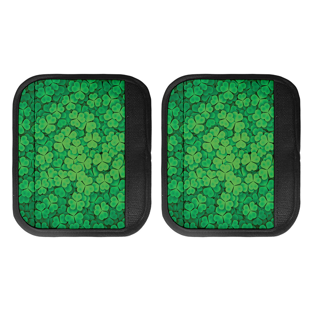Green Clover St. Patrick's Day Print Handle Covers