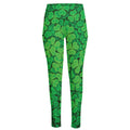 Green Clover St. Patrick's Day Print High-Waisted Pocket Leggings