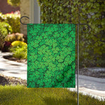 Green Clover St. Patrick's Day Print House Flag