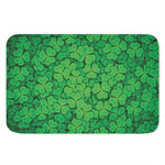 Green Clover St. Patrick's Day Print Indoor Door Mat