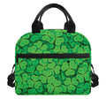 Green Clover St. Patrick's Day Print Insulated Lunch Bag