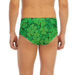Green Clover St. Patrick's Day Print Men's Briefs