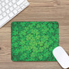 Green Clover St. Patrick's Day Print Mouse Pad